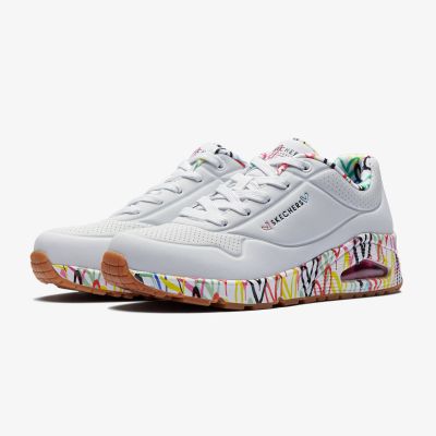 2. Skechers X Jgoldcrown Uno Loving Love W Schuhe 155506-WHT