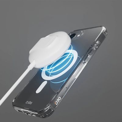 4. SBS Extreme Mag D3O MagSafe Hülle für iPhone 16e/17e – Transparent