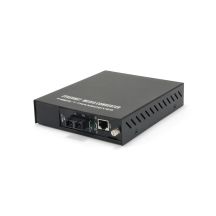 LevelOne FVM-1101 – Medienkonverter – Ethernet, Fast Ethernet – 10Base-T, 100Base-FX, 100Base-TX – RJ-45/SC-Multimode – bis zu 2 km – 1310 nm