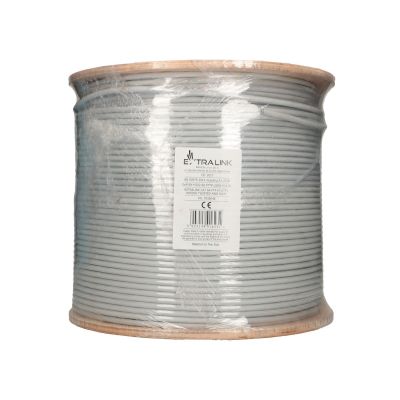 32. Extralink CAT6A FTP (F/FTP) V2 Netzwerkkabel Twisted-Pair für den Innenbereich, 500 m, LSZH
