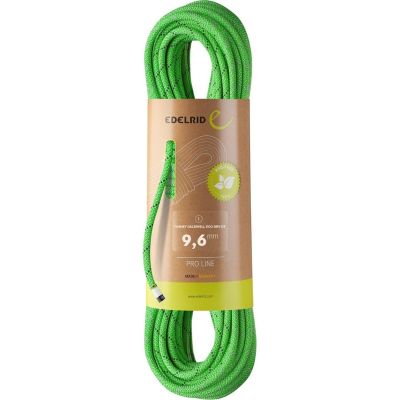 Tommy Caldwell Eco Dry DT Seil 9,6 mm 60 m – Neongrün EDELRID