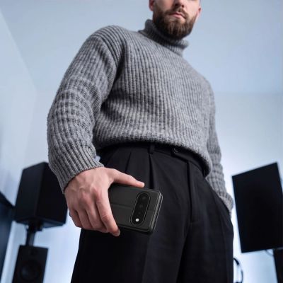 7. Tech-Protect Wallet-Hülle für Google Pixel 11 / 11 Pro – Mattschwarz