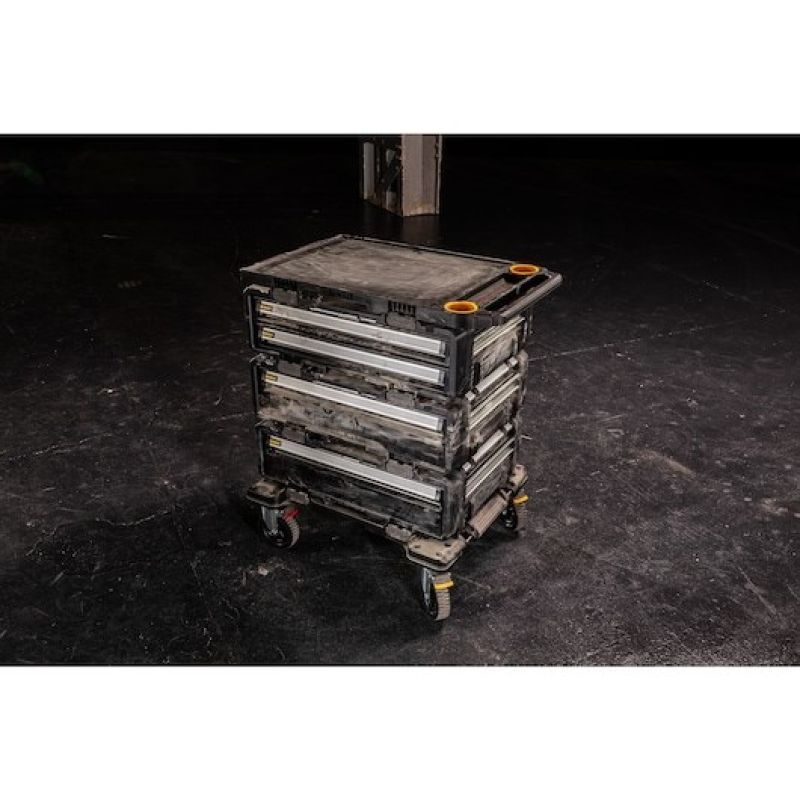 6. DeWALT DWST60510-1 Werkzeugkasten Metall, Kunststoff Schwarz, Edelstahl, Gelb