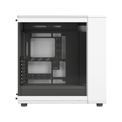10. Fractal Design North XL RC Chalk TG Transparentes Gehäuse, Midi-Tower, ATX, gehärtetes Glas – Weiß