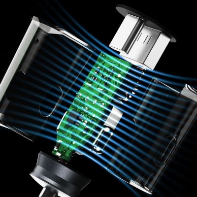 7. Dudao R4T 25W USB-A / USB-C Autoladegerät - Grau