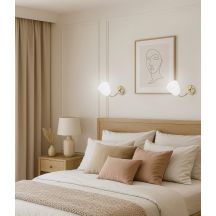 Activejet AJE-EMILY 1P GOLD E27 Wandleuchte 1x40W