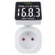 3. GREENBLUE Energiezähler, Wattmeter, 16 A, max. 3680 W, Speichersicherung GB620 E