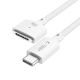 10. Tech-Protect MMC01 Ultraboost USB-C / USB-C MagSafe 3 140W 200cm Kabel für MacBook - Weiß
