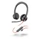 10. POLY Blackwire 8225 Stereo 8X225AA USB-C Headset mit Microsoft Teams Zertifizierung + USB-C/A Adapter