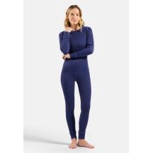 Odlo BL BOTTOM lange ACTIVE WARM Hose Größe S Blau