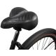 18. City-Touring-Fahrradsattel mit Federn 20x25cm Dunlop