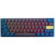 Ducky One 3 Daybreak Mini Gaming-Tastatur USB Deutsch Schwarz, Blau, Grün