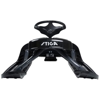 5. Schwarzer Schlitten Stiga Snowracer Curve – kelkka, musta