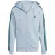 2. adidas Essentials Fleece 3-Streifen Full-Zip M Sweatshirt IJ8932