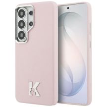 Karl Lagerfeld K Metal Logo MagSafe Hülle für Samsung Galaxy S26 Ultra - Pink