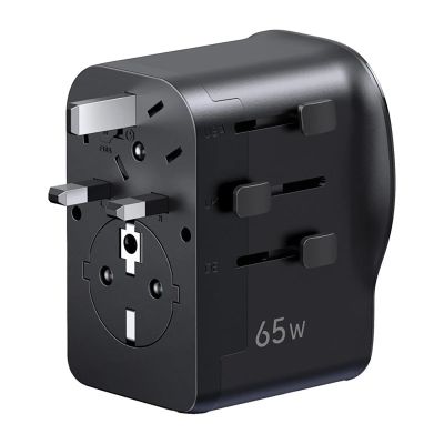 2. Ugreen S550 65W Universal-Reiseadapter – Schwarz