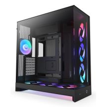NZXT H9 FLOW RGB+ MIDI-TOWER-CASE MIT FENSTER, SCHWARZ
