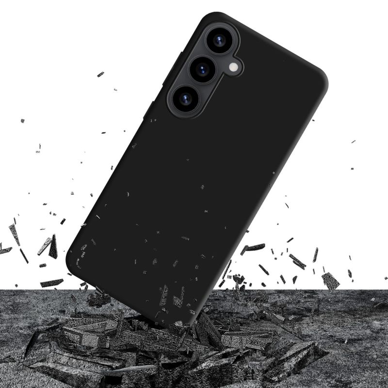 8. 3mk Matt Case Pro für Samsung Galaxy S25 – mattschwarz