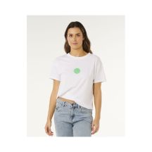 RIP CURL Icons Of Surf Relaxed Tee Damen Weiß