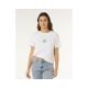 RIP CURL Icons Of Surf Relaxed Tee Damen Weiß