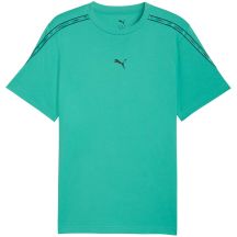 Puma Tape T-Shirt für Herren, grün, 691693, Größe 40