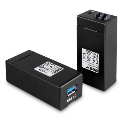 Lindy 42707 AV Extender AV-Sender und -Empfänger Schwarz