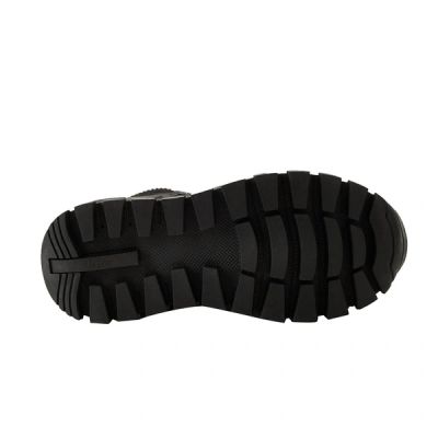 6. Lee Cooper Damen-Winterstiefel, sportliche schwarze gefütterte Boots