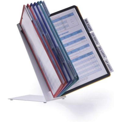 Robuster VARIO Drehbinder für Schreibtische, Hochformat, A4