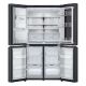 7. LG GMG960EVJE Side-by-Side-Kühlschrank mit mehreren Türen, 179 cm, Essence Black Steel, Mattschwarz, Total NoFrost, Wasserzulauf