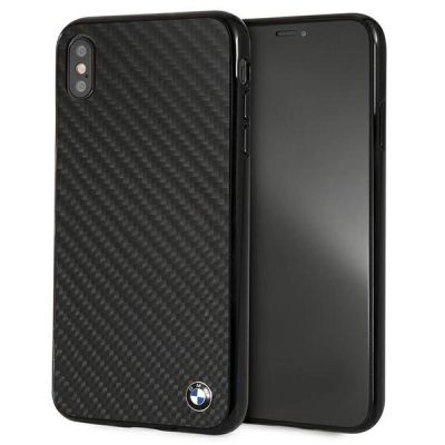 BMW Signature Carbon Case für iPhone Xs Max - Schwarz
