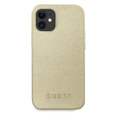 3. Guess GUHCP12SIGLGO iPhone 12 mini 5.4" Gold/Gold Hardcase Iridescent