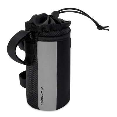 4. Wozinsky Thermo-Flaschentasche für Fahrrad oder Roller, 1 l, Schwarz (WBB29BK)