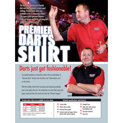 3. Harrows Premier Rotes Hemd