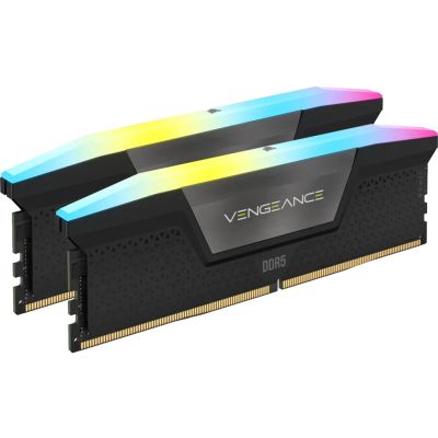 2. DDR5 32GB PC 6200 CL36 CORSAIR KIT (2x16GB) VENGEANCE RGB b Einzelhandel
