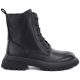 2. Damen-Ankle-Boots aus Leder, gefüttert, schwarz, Big Star UU274375