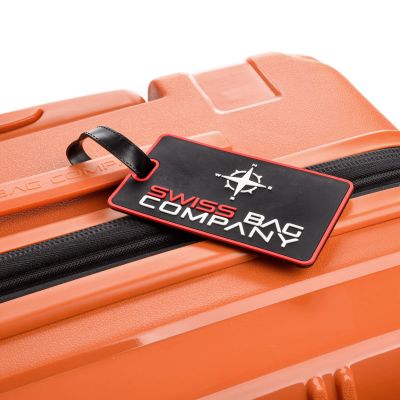 9. SwissBags Tourist Großer Koffer 77cm Orange