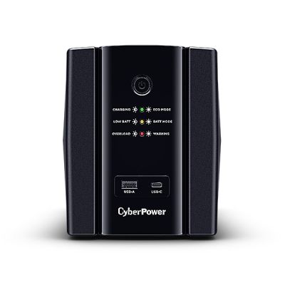 2. CyberPower UT1500EG USV mit Line-Interactive-Technologie, 1,5 kVA, 900 W, 4 x Netzsteckdosen