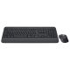 3. Logitech Signature MK650 Combo für Unternehmen: Tastatur und Maus, Bluetooth, QWERTZ-Tastatur, deutsches Graphit-Design