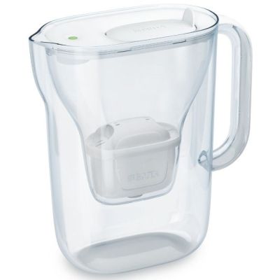 3. Brita Style Essential Filterkanne + 3 MaxtraPro PP-Kartuschen (weiß)