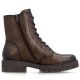 2. Braune Damen-Lederboots im Worker-Stil Rieker 75800-25