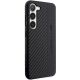 4. AMG AMHCS23MBLSCA S23+ S916 schwarz/schwarz Hardcase Carbon Stripe&Embossed