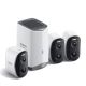 2. Baseus Security N1 2K Outdoor-Kameraset (3 Kameras + Basisstation) – Weiß