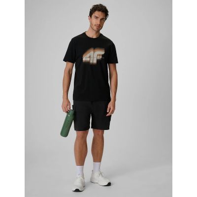 4. Herren-T-Shirt mit Aufdruck, regulär, Größe 4F 4FRSS26TTSHM4228-20S