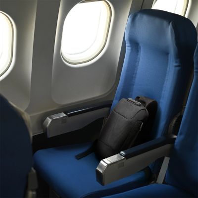 13. Wozinsky Premium Einschultriger Anti-Diebstahl City-Rucksack mit Organizer und USB - Schwarz