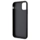 7. Guess Strass Metall Logo iPhone 11 / Xr 6.1" Hülle - Schwarz