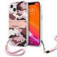 Guess GUHCP13SKCABPI iPhone 13 mini 5.4" pink/pink Hardcase Camo Strap Collection