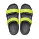 4. Crocs Crocband Cruiser Kindersandalen Grau-Grün 209424 1NJ