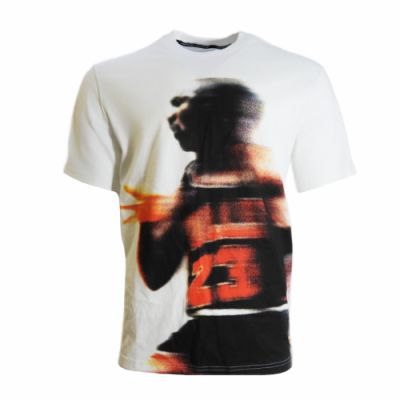 4. Air Jordan Sport Dri-FIT Grafik-T-Shirt für Herren, Weiß - HQ8966-100