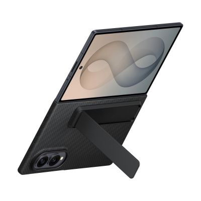 4. EF-XF971SBE Samsung Carbon-Schutzhülle für Galaxy Z Fold 8 Schwarz