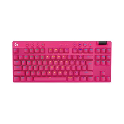 9. Logitech PRO X TKL Tastatur Pink